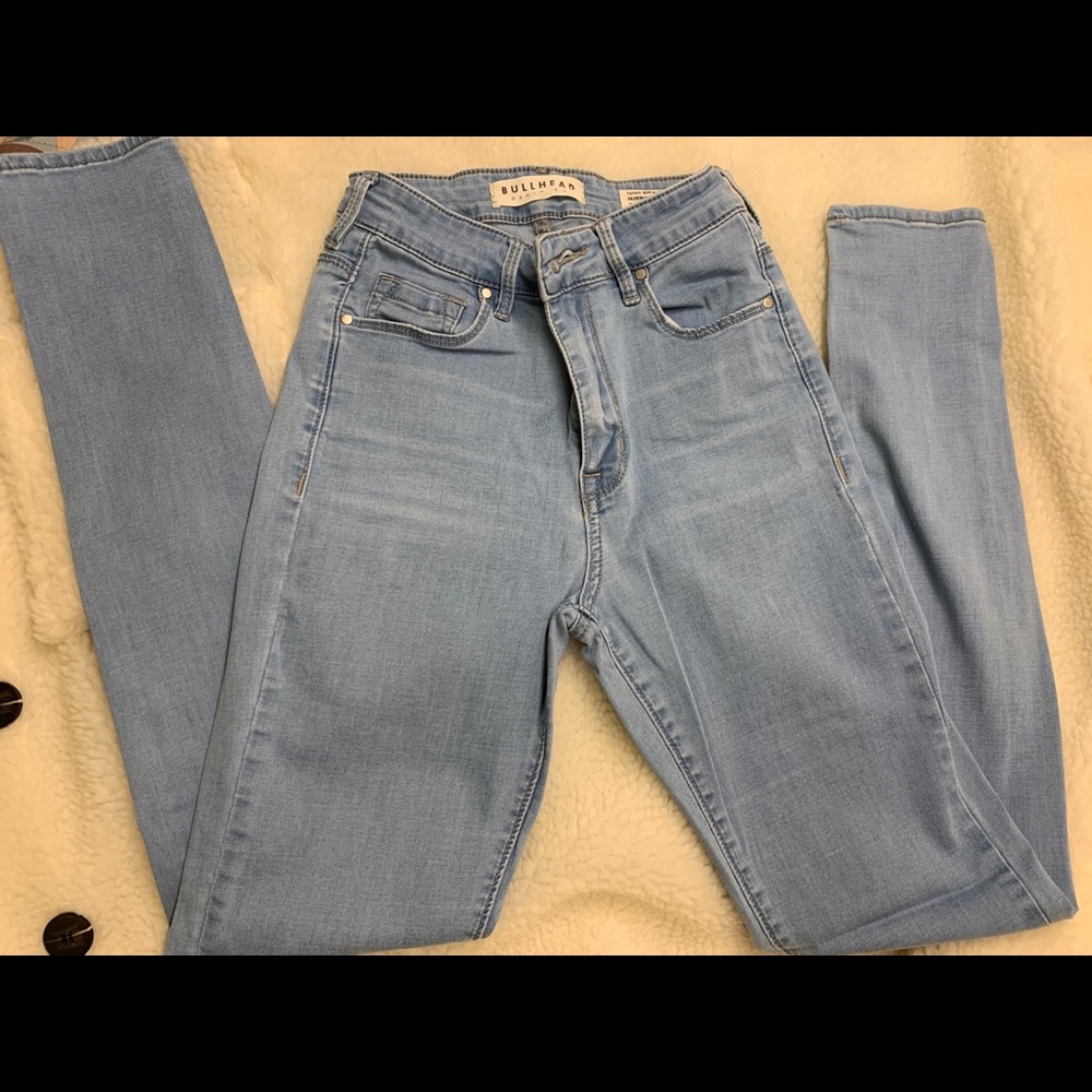 High rise jeans